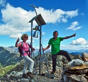 74 In vetta al Cabianca suoniamo la campanella a distesa